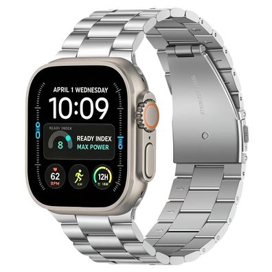 Uhrenarmband Tech-Protect Stainless Apple Watch 44/45/46/49 mm Edelstahl silber