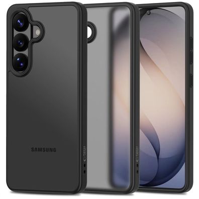 Handyhülle Tech-Protect Magmat für Samsung Galaxy S26 FE, schwarz matt, TPU/PC