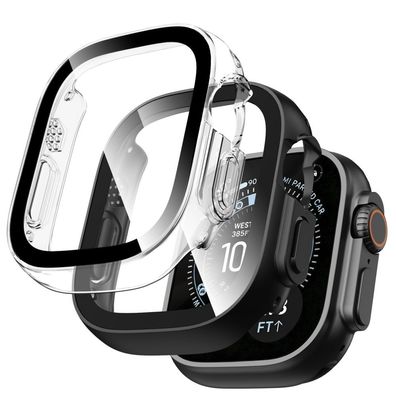 Schutzhülle Tech-Protect Defense 2er-Pack Apple Watch Ultra 49 mm Panzerglas