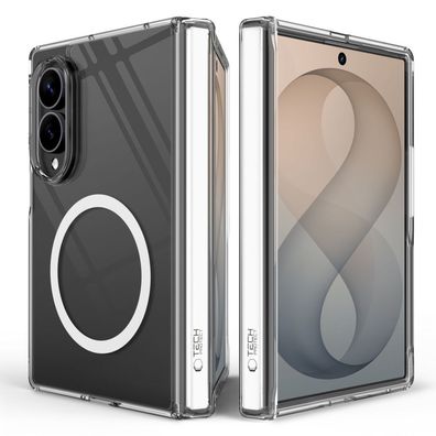 Handyhülle Tech-Protect MagPeak MagSafe für Samsung Galaxy Z Fold 8, transparent