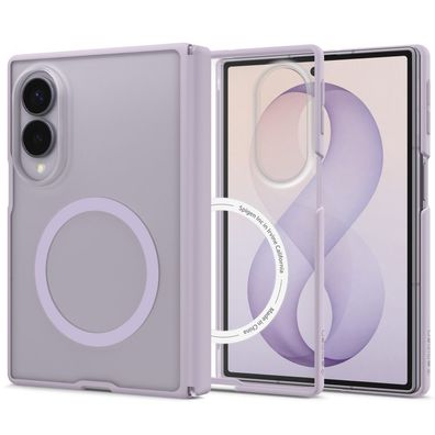 Handyhülle Spigen AirSkin Zero MagFit für Samsung Galaxy Z Fold 8 lavendel matt
