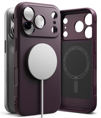 Handyhülle Ringke Onyx MagSafe für iPhone 18 Pro Max / 17 Pro Max, TPU, Bordeaux