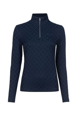 Cavallo Cavaldarsha Funktionshirt Jacquard-Stehkragenshirt