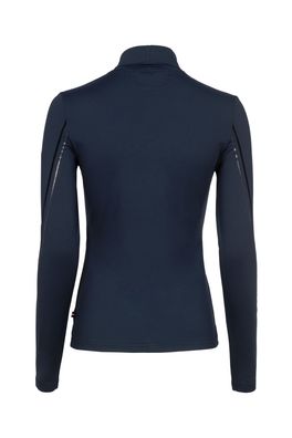 Cavallo Funktions-Rollkragen Shirt Cavaldesa in Schwarz