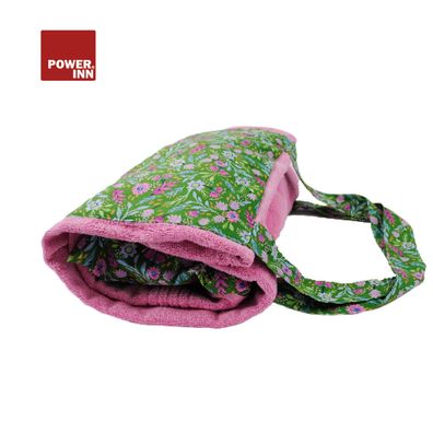 POWER INN Strandtuchtasche ca. 95x178cm | Rosa | Liegehandtuch 3 in 1