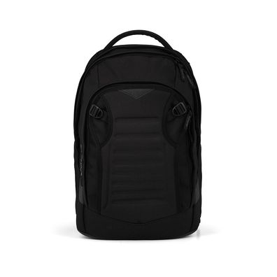 Satch Match Plus Schulrucksack Blackjack 30l + 5l Rucksack schwarz Schulranzen