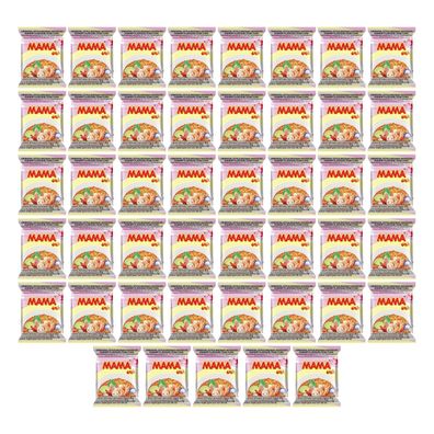 45 x MAMA Instant Nudeln Shrimp Tom Yum 60g Blister