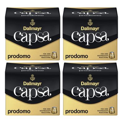 4 x Dallmayr CAPSA Lungo Prodomo 10 Caps