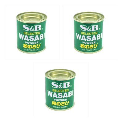3 x S&B Wasabi Powder 30g
