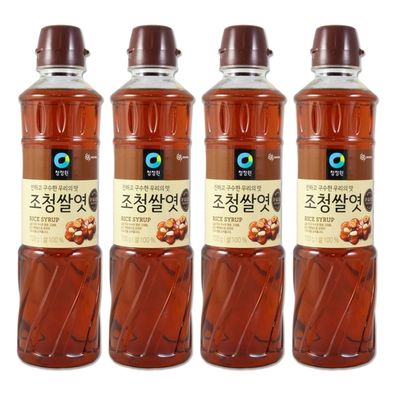 4 x CHUNG JUNG ONE Reis Sirup 700g