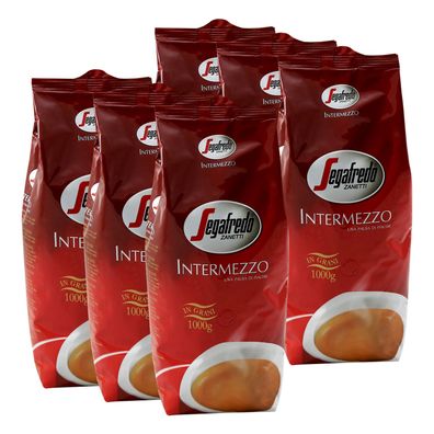 6 x Segafredo Intermezzo ganze Bohnen 1000g