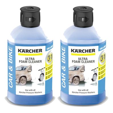 2 x Kärcher RM 615 Ultra Foam Cleaner 1000ml