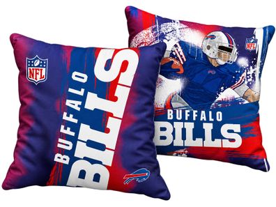 Beronage Buffalo Bills NFL Football-Kissen 40 x 40 cm Kuschelkissen