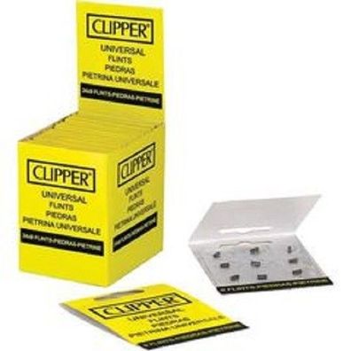 Clipper Feuerstein Universal Flints Feuersteine für Feuerzeuge Lighter Blister