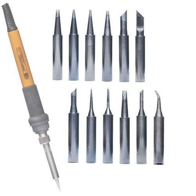 Rosfix Set Lötspitzen 900M – 12 Typen | Ø6 mm, Länge 26 mm, Präzision