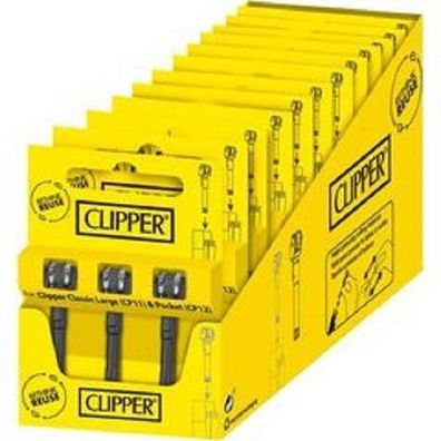 Clipper® 3er Flintsystem Feuerzeug Zündstift Ersatzteil Zündrad