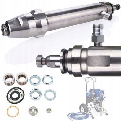 Rosfix Set Förderpumpe + Reparatursatz – für Graco Mark X, 7900, GMax II