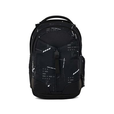 Satch Match Schulrucksack Ninja Matrix 30l + 5l Rucksack schwarz Schulranzen