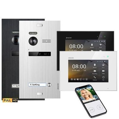BALTER EVO HD Video Türsprechanlage UP 7" Monitor für 1 Familienhaus