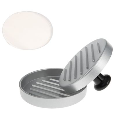 bremermann Burgerpresse / inkl. 50x Antihaft-Trennblätter - Hamburgerpresse