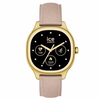 Ice-Watch Damen-Smartwatch ICE Smart Mimi 2.0 Goldfarben/Taupe 026250
