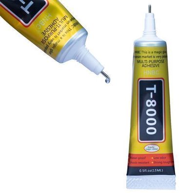 Rosfix Universalkleber T-8000 – Schwarz 15ml | Präzision & Flexibilität