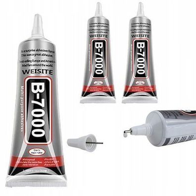 Rosfix Universalkleber B-7000 3x110ml – Präzision & Haftung | Klar, 65A