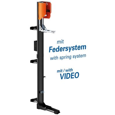 MyWall HR17L EasyLift Fahrrad Wandhalterung schwenkbar für 3 Zoll Reifenbreite