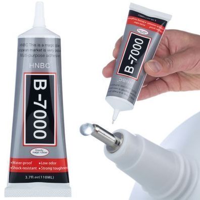Rosfix Universalkleber B-7000 – 110ml Präzision & Haftkraft | klar, 65–80A