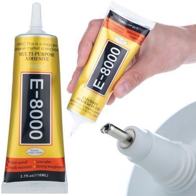 Rosfix Universalkleber E-8000 – 110ml Präzision & Haftung | Transparent