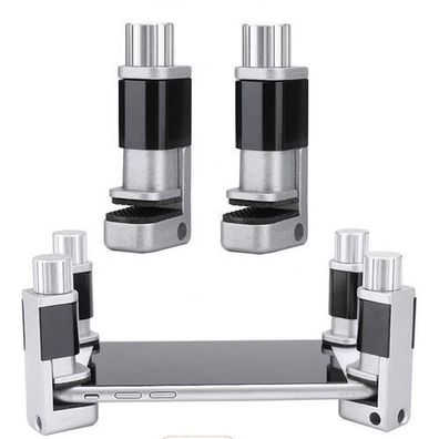 Rosfix LCD Display Klemme Set – 2 Stk. Gummi Schutz | 15 mm max. Stärke