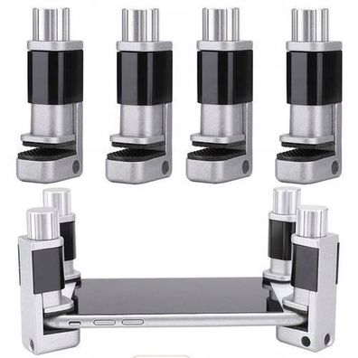 Rosfix LCD Display Klemme Set – 4 Stück | 15 mm Stärke, 70 mm Höhe