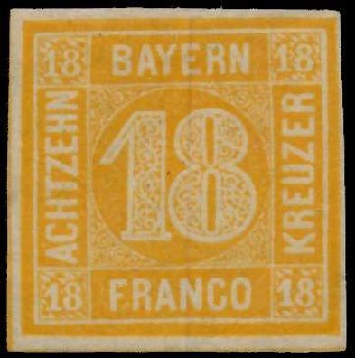 BAYERN Quadrat Ausgabe Nr 7 ungebraucht XB5113A
