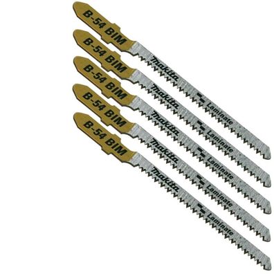 Makita Stichsägeblatt Laminat Holz B-10986 Stichsäge B-54 Sägeblatt 5 Stück