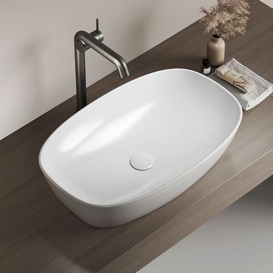 EMKE Oval Aufsatzwaschbecken Vixon