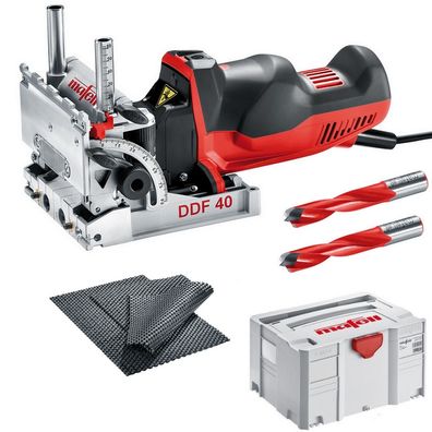 Mafell Duo-Dübler DDF 40 MidiMAX im T-MAX 230V Bohrtiefe bis 40mm bohren 918601