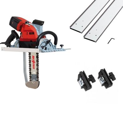 Mafell Zimmerei Kettensäge ZSX Ec 400 HM + Führungsschiene 3m 2tlg + Adapterpaar