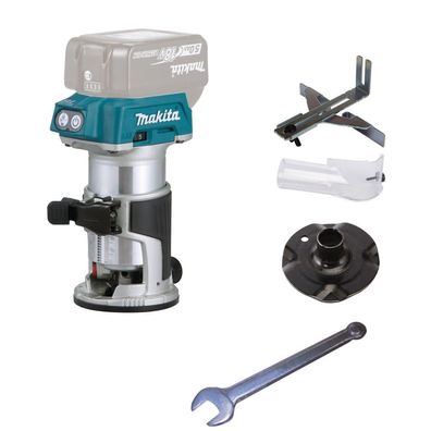 Makita Akku-Multifunktionsfräse 18V DRT50Z solo, ohne Akku, ohne Ladegerät
