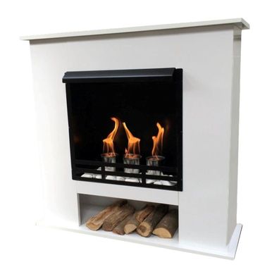 Ethanol und Gelkamin Kamin Modell 001W Deluxe