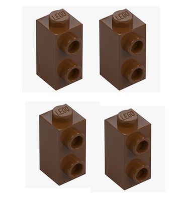 LEGO® 4x Konverter Stein 1x1x1 2/3 Rotbraun 32952 6201911 SNOT Baustein