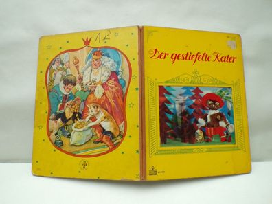Pestalozzi Fürth 1922 661 9252 Der gestiefelte Kater Halbleinen Pappbilderbuch