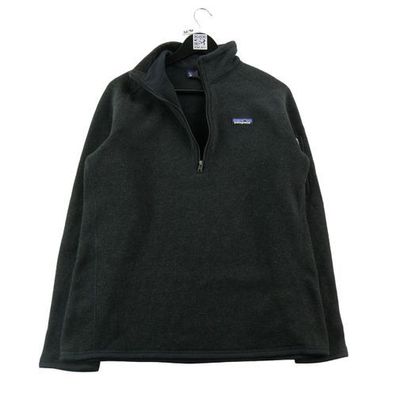 Patagonia Damen Fleece-Pullover Slim Fit Schwarz Größe XL #QWE3691