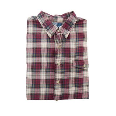 Polo Ralph Lauren Herren klassische Hemden kariert Größe 2XL #QWE3616