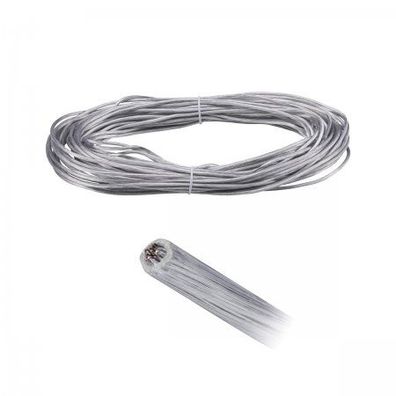 Paulmann No. 94589 Seil-Zubehör Spannseil Corduo isoliert 20 m 2,5 mm² transparent