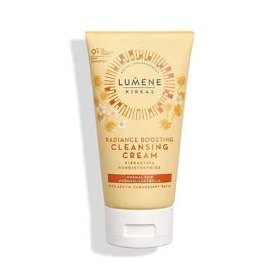 Lumene Kirkas Strahlende Gesichtsreinigungscreme, 150ml - Sanfte Hautaufhellung