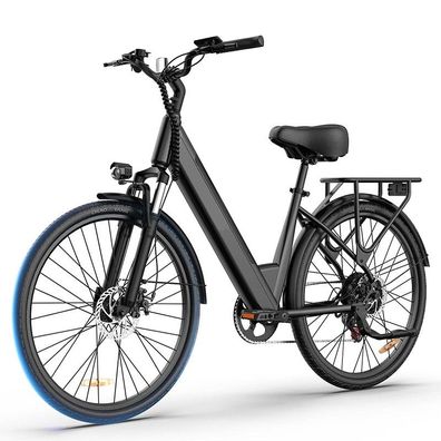 URLIFE E26 26-Zoll-E-Bike|250w-motor|48v-10,4ah akku (herausnehmbar)|7-gang-schaltung