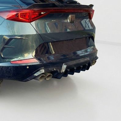 Heckdiffusor V2 Diffusor Heckansatz Ansatz ABS Schwarz Glänzend für Cupra Formentor