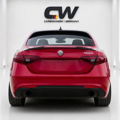 Heckspoiler ABS Glanz Schwarz passend für Alfa Romeo Giulia 2015