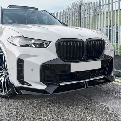 Frontlippe Performance ABS schwarz glanz für BMW X5 G05 LCI Facelift mit MPaket