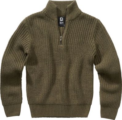 Brandit Kinder Pullover Kids Marine Pullover Troyer 6018